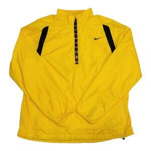 Nike Livestrong 1/4  Zip Yellow Pullover Jacket Men’s XL EUC